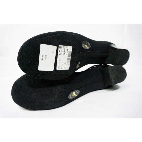 NEW Aida Men's Standard  Smooth Shoes ballroom dancing size 26.5 black laced - Picture 13 of 13